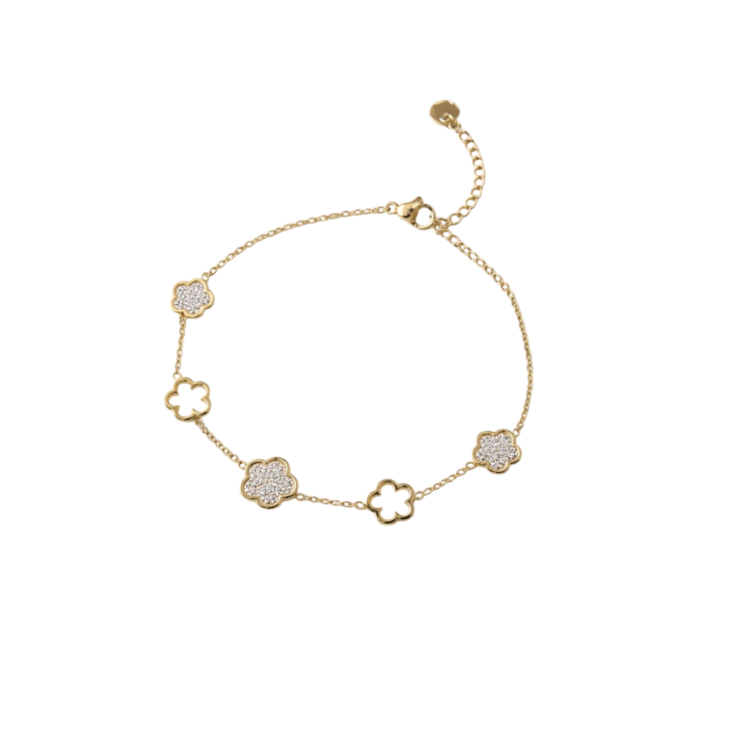 Bracelet Cheville Bijoux - Trfle Strass