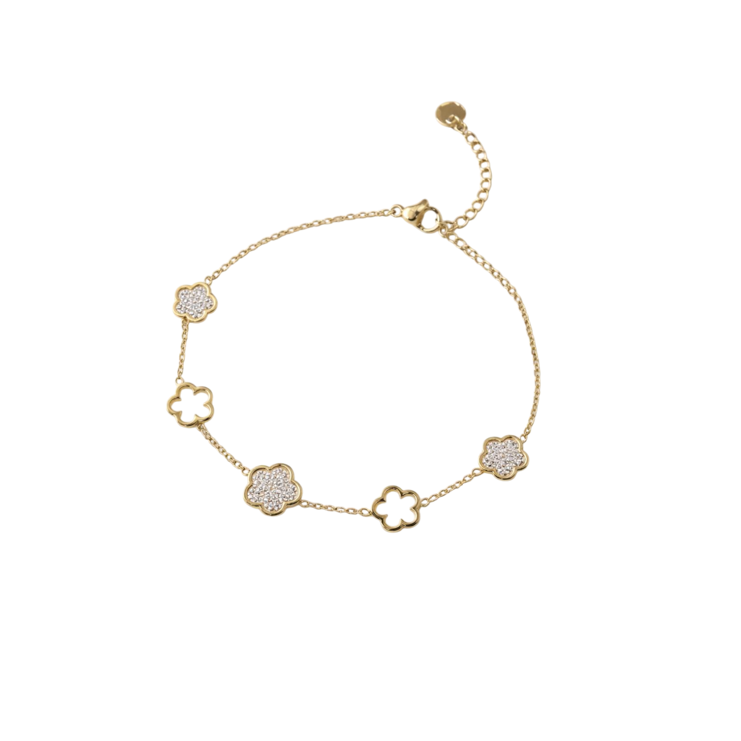 Bracelet Cheville Bijoux - Trfle Strass