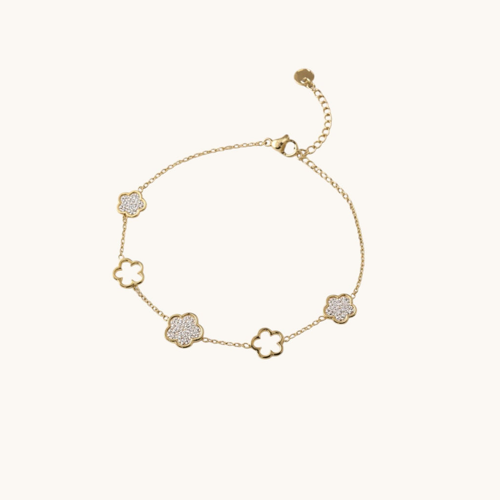 Bracelet Cheville Bijoux - Trfle Strass