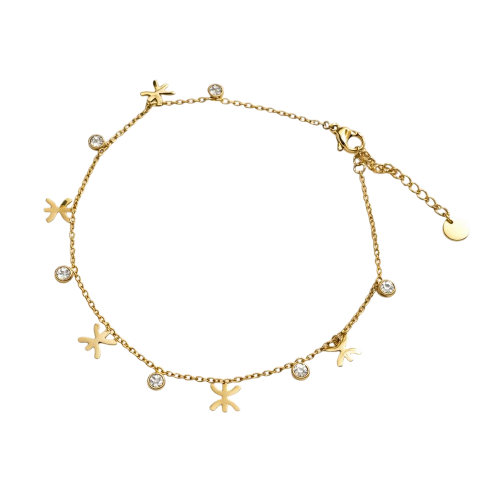 Bracelet Cheville Bijoux - Neige