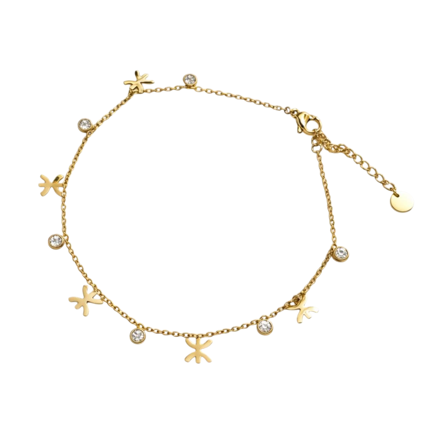 Bracelet Cheville Bijoux - Neige