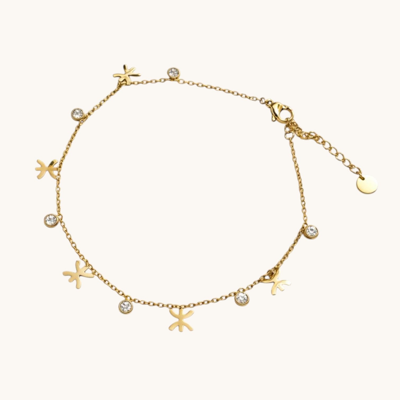 Bracelet Cheville Bijoux - Neige