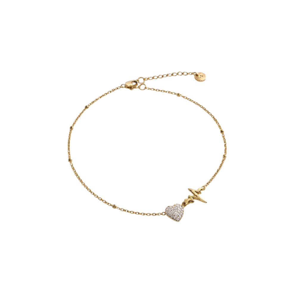 Bracelet Cheville Bijoux - Coeur