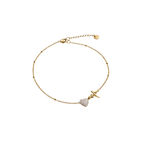 Bracelet Cheville Bijoux - Coeur