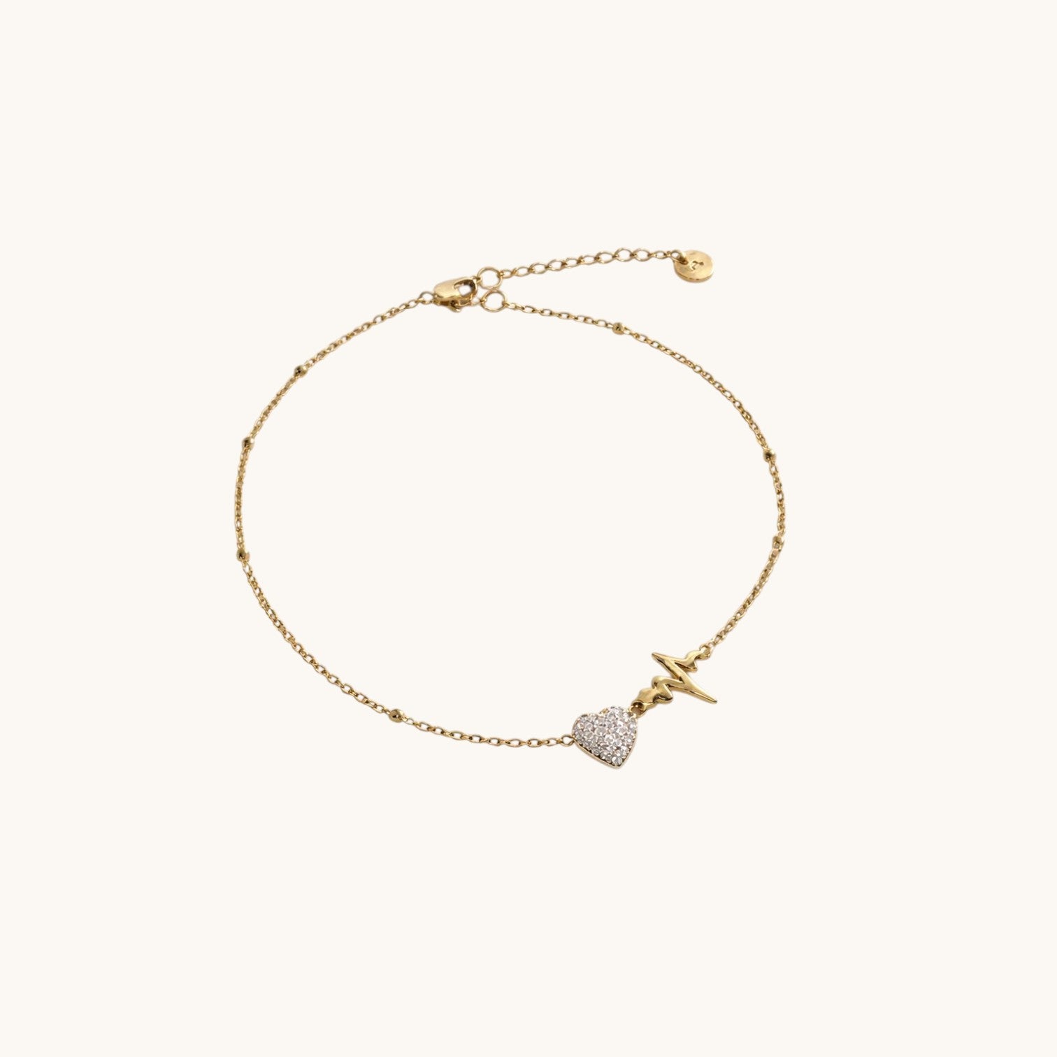 Bracelet Cheville Bijoux - Coeur